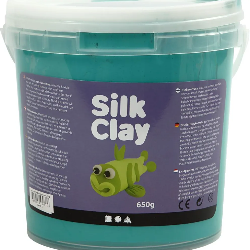 Silk Clay®, grön, 650 g/ 1 hink