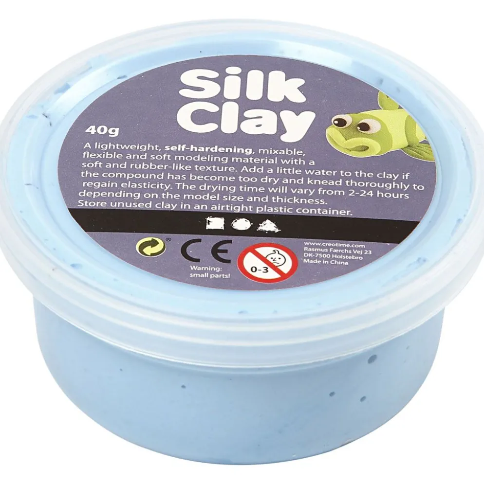 Silk Clay®, neonblå, 40 g/ 1 burk