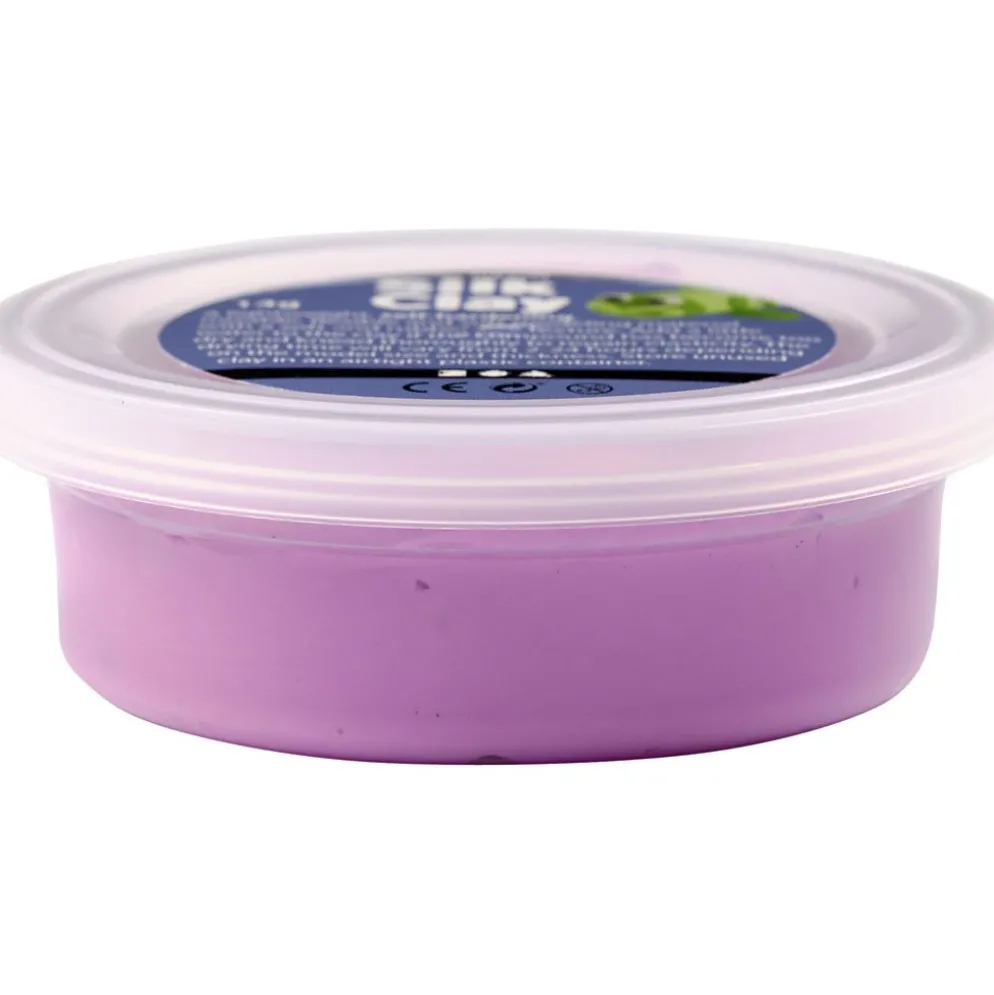 Silk Clay®, neonfärger, 6x14 g/ 1 förp.