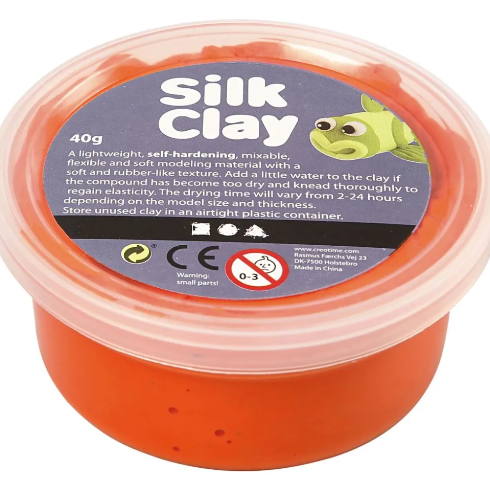 Silk Clay®, orange, 40 g/ 1 burk