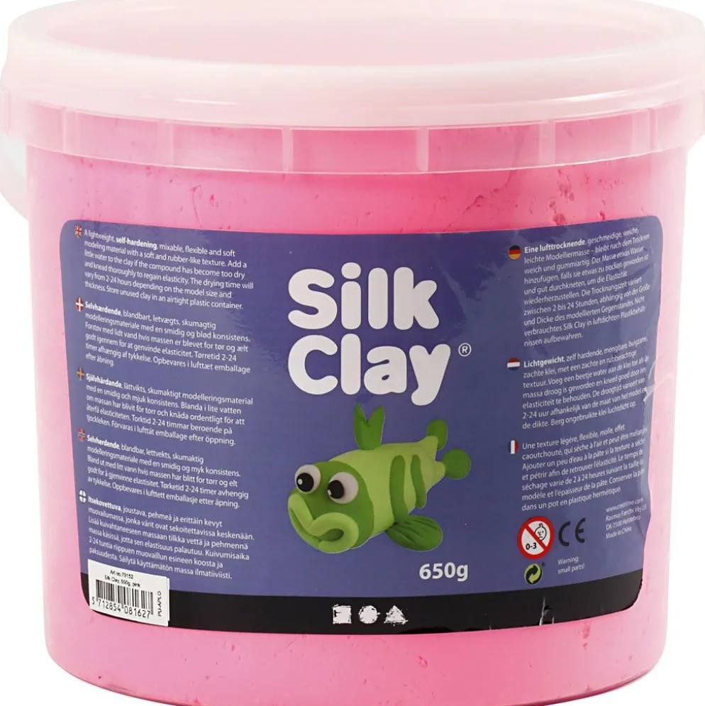 Silk Clay®, rosa, 650 g/ 1 hink