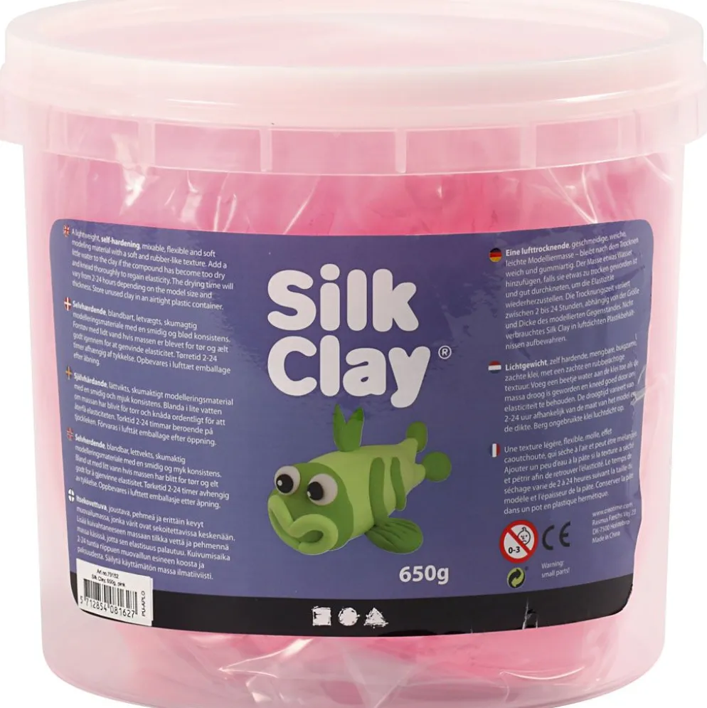 Silk Clay®, rosa, 650 g/ 1 hink