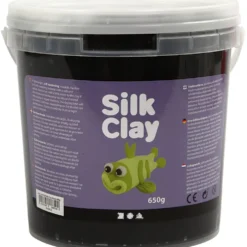 Silk Clay®, svart, 650 g/ 1 hink