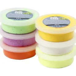 Silk Clay®, vårfärger, 6x14 g/ 1 förp.
