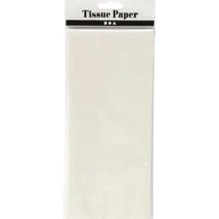 Silkespapper, ark 50x70 cm, 17 g, pärlemor, 6 ark/ 1 förp.