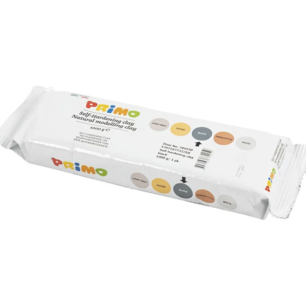 Självhärdande Lera, svart, 1000 g/ 1 förp.