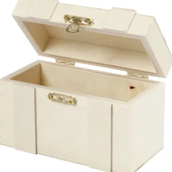 Skattkista, H: 7,5 cm, L: 12 cm, B: 6 cm, 1 st.