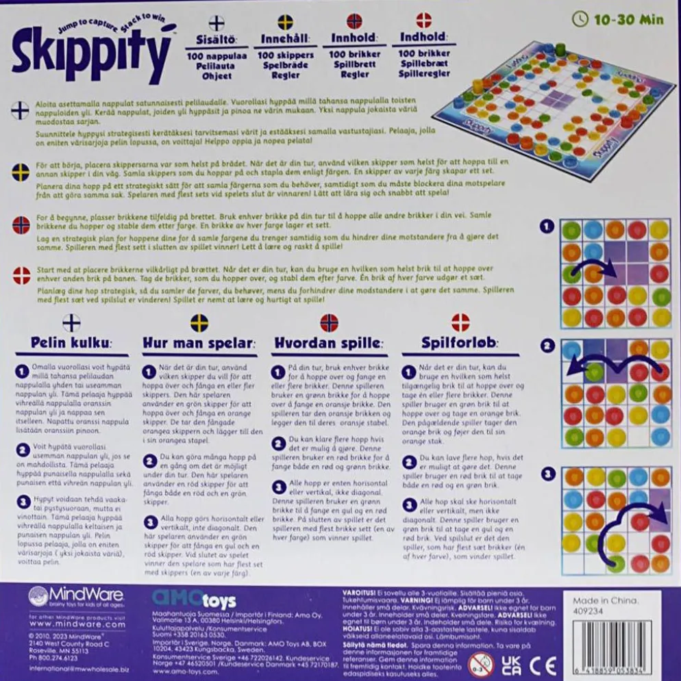 Skippity, ENG, 1 förp.