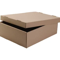 Skolask med lock, stl. 39,5x32,5x12,5 cm, 1 st.
