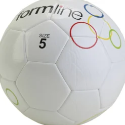 Skolgårdsfotboll, nr. 5, vit, 1 st.