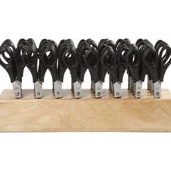 Skolsaxar med Hållare, L: 14 cm, rund, 1 set