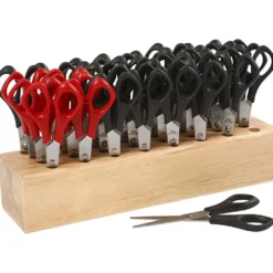 Skolsaxar med Hållare, L: 14 cm, rund, 1 set