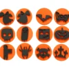 Skumstämplar, halloween, Dia. 7,5 cm, tjocklek 2,5 cm, 6 st./ 1 förp.