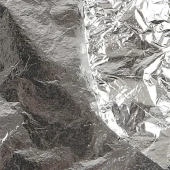 Slagmetall, ark 16x16 cm, silver, 0,625 m2, 25 ark/ 1 förp.
