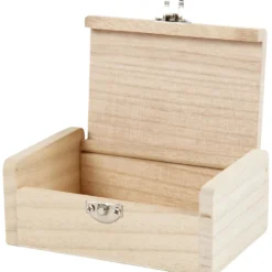 Smyckeask, H: 4.5 cm, L: 11.5 cm, B: 7,5 cm, 1 st.