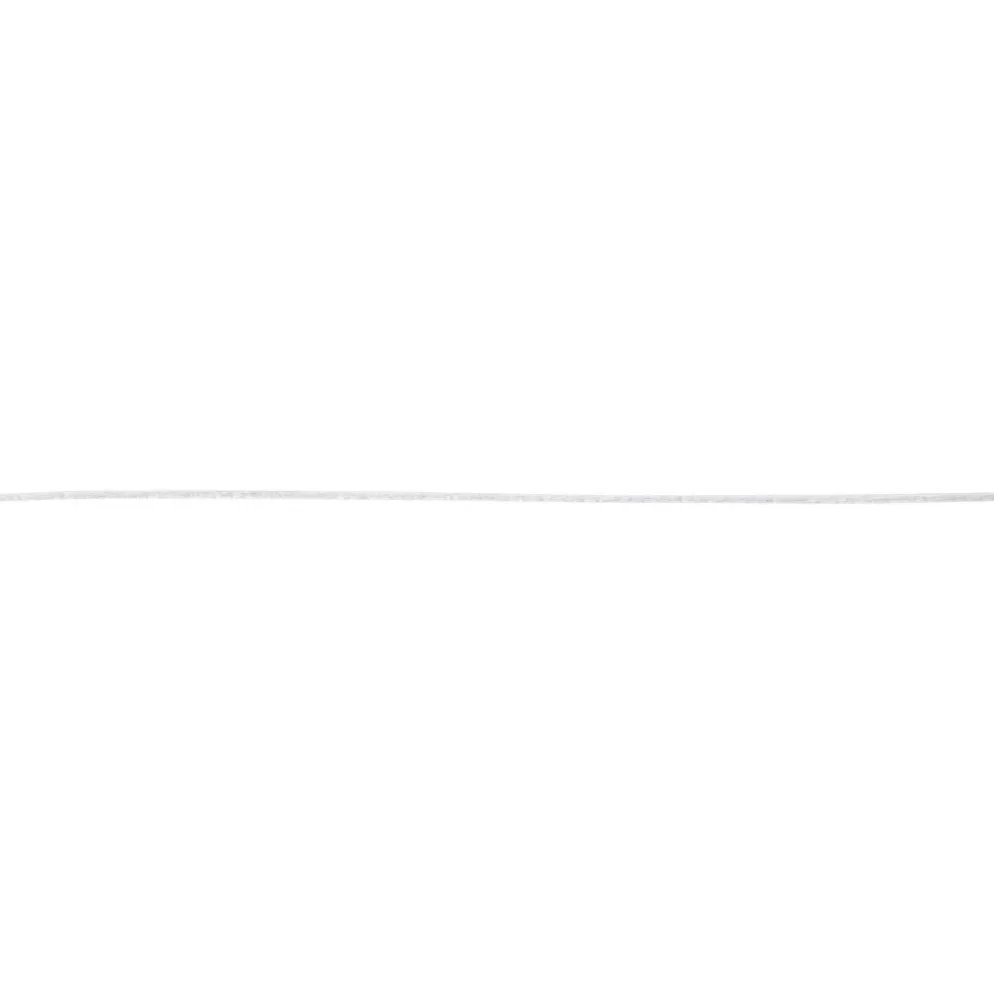 Smyckestråd, tjocklek 0,2 mm, vit, 18.30 m/ 1 rl.