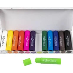 Soft Color Stick, L: 8 cm, mixade färger, 6,5 g, 120 st./ 1 förp.