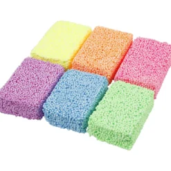 Soft Foam, neonfärger, 6x10 g/ 1 förp.