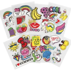 Soft Stickers, ark 12,2x17,75 cm, 8 ark/ 1 förp.