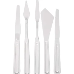 Spatlar, L: 17-20 cm, B: 13-33 mm, vit, 5 st./ 1 förp.