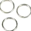 Splitring, Dia. 5 mm, försilvrad, 30 st./ 1 förp.