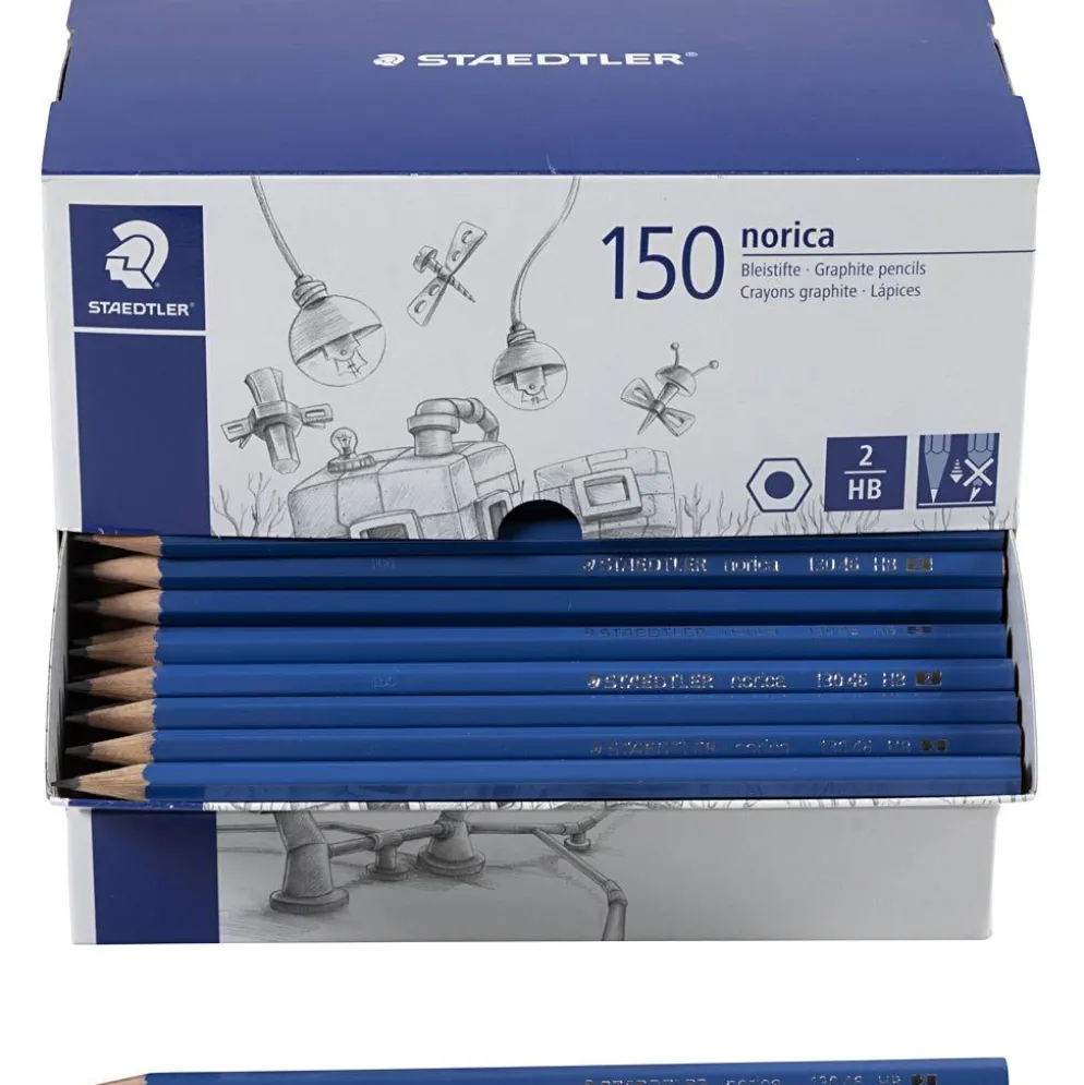STAEDTLER skolpenna, HB, 150 st./ 1 förp.