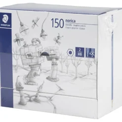 STAEDTLER skolpenna, HB, 150 st./ 1 förp.