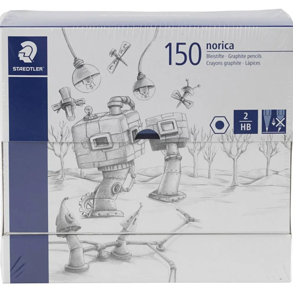 STAEDTLER skolpenna, HB, 150 st./ 1 förp.