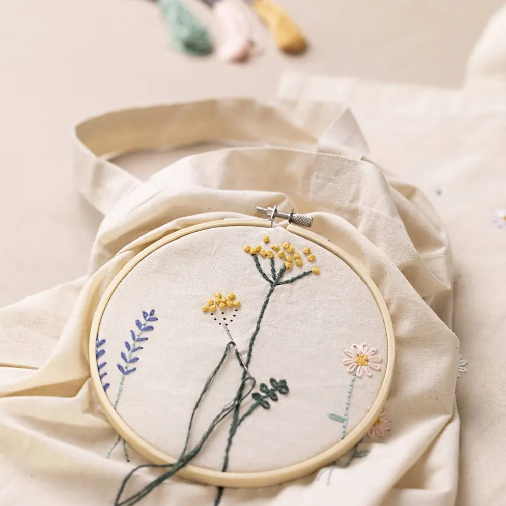 Start DIY Kit Broderi, Blommor, 1 förp.