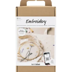Start DIY Kit Broderi, Blommor, 1 förp.