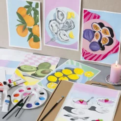 Start DIY Kit Gouache, Målningar, mixade färger, 1 förp.