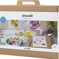 Start DIY Kit Gouache, Målningar, mixade färger, 1 förp.