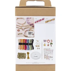Start DIY Kit Kumihimo, Vänskapsarmband, 1 förp.