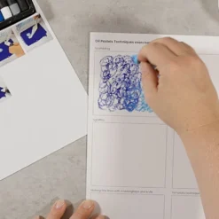 Start DIY Kit Oljepastell, mixade färger, 1 förp.