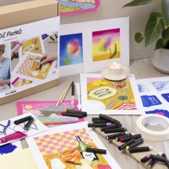 Start DIY Kit Oljepastell, mixade färger, 1 förp.
