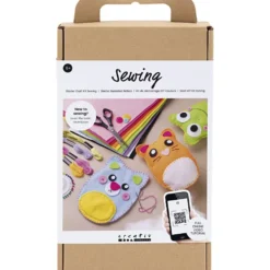 Start DIY Kit Sömnad, Nallebjörnar, 1 förp.