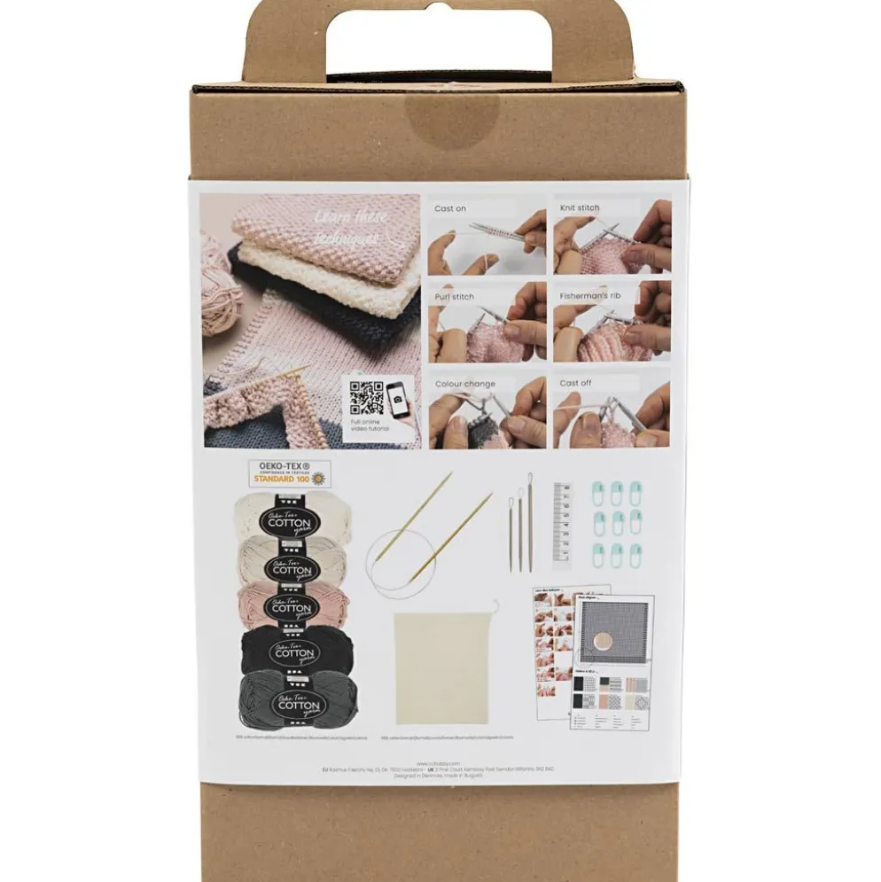 Start DIY Kit Stickning, 1 förp.