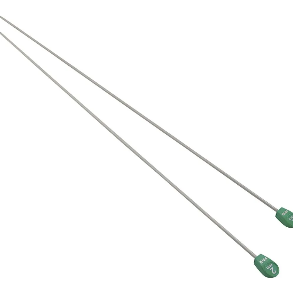 Stickor i aluminium, L: 30 cm, stl. 2 mm, 5 par/ 1 förp.