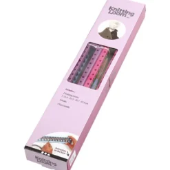 Stickringar, L: 25-35-45-55 cm, 1 set