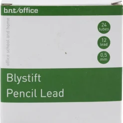 Stift till stiftblyerts, tjocklek 0,5 mm, 24x12 st./ 1 förp.