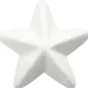 Stjärnor, B: 6 cm, vit, 50 st./ 1 förp.