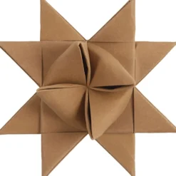 Stjärnstrimlor, L: 44+78 cm, B: 15+25 mm, 350 g, beige, 24 strimlor/ 1 förp.