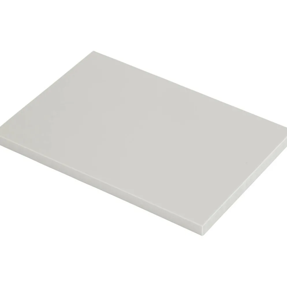 Stämpelblock, stl. 10x15,5 cm, tjocklek 0,8 cm, ljusgrå, 10 st./ 1 förp.
