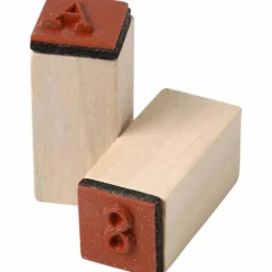 Stämplar, stl. 13x13 mm, ca. 8 mm, 42 mix./ 1 förp.