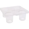 Stöpform till ljus, H: 4,8 cm, Dia. 4,4 cm, 4 st./ 1 förp.