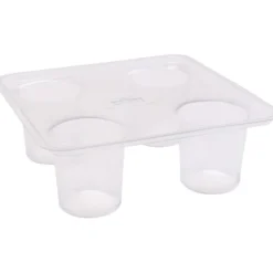 Stöpform till ljus, H: 4,8 cm, Dia. 4,4 cm, 4 st./ 1 förp.