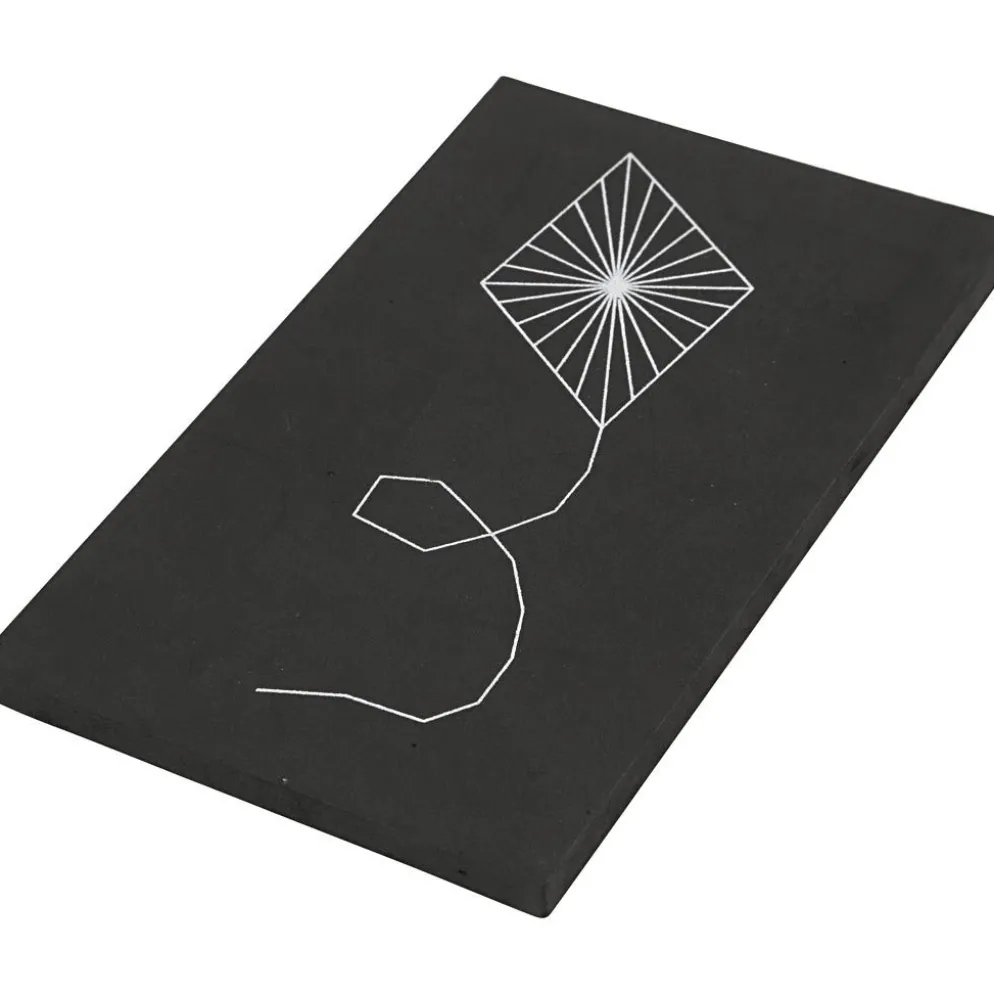 String Art Plattor, stl. 20x12 cm, tjocklek 10 mm, svart, 16 st./ 1 förp.