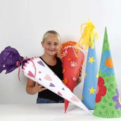 Strutar, H: 68 cm, Dia. 20 cm, vit, 5 st./ 1 förp.