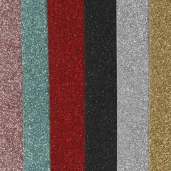 Stryktyg, ark 148x210 mm, glitter, mixade färger, 6x10 ark/ 1 förp.