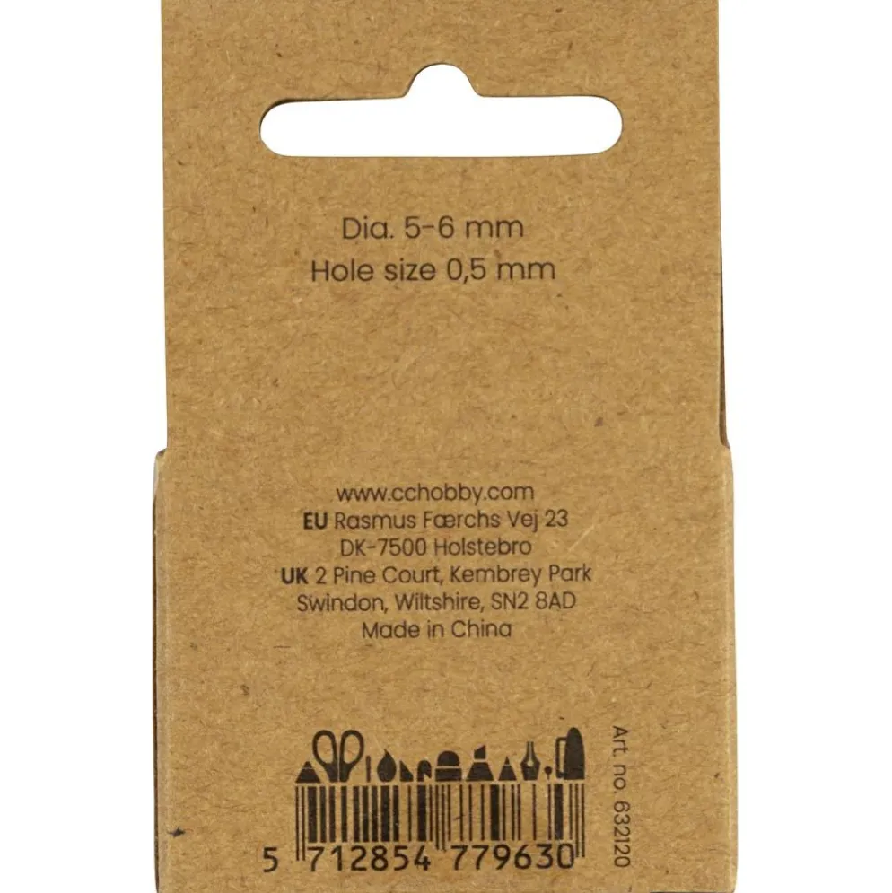 Sötvattenspärlor, Dia. 5-6 mm, Hålstl. 0,5 mm, pärlemorsfärger, 60 st./ 1 förp.